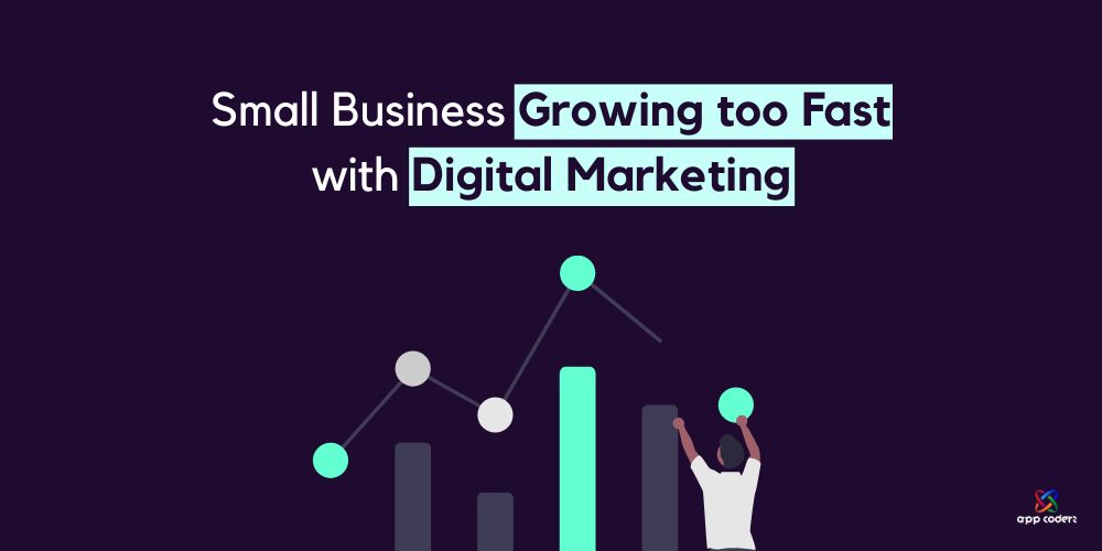 small business growing fast with digital marketing